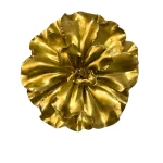 Flor Oro Cerámica