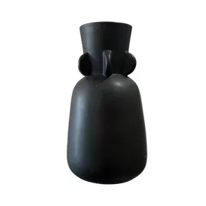 Florero Alto Negro Cacho