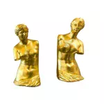 Portalibro Musa Hoja Oro