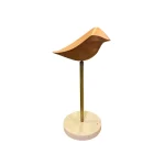 Escultura de Pájaro de Madera