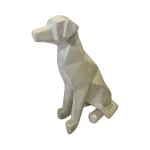 Perro Geométrico Cemento
