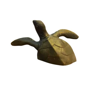 Tortuga Pared Bronce