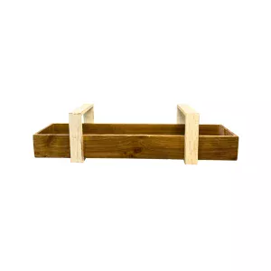 Canoa de Madera Rústica