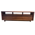 Mueble de TV Flat Chapa Nogal