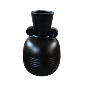 Florero Negro Bajo Cacho