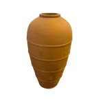 Jarrón de Barro Café