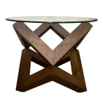 Mesa Lateral Turín Nogal