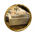 Espejo Round Gold